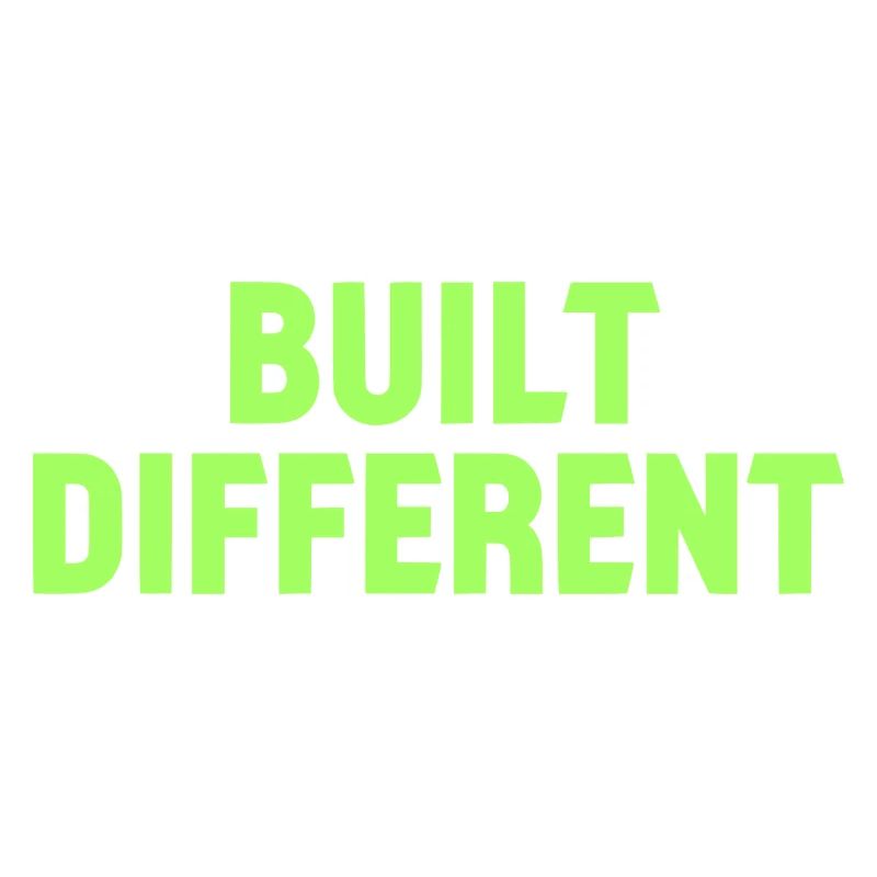 Built Different Neon Tee