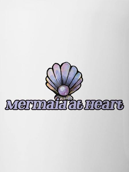 Mermaid at Heart Shell Emblem