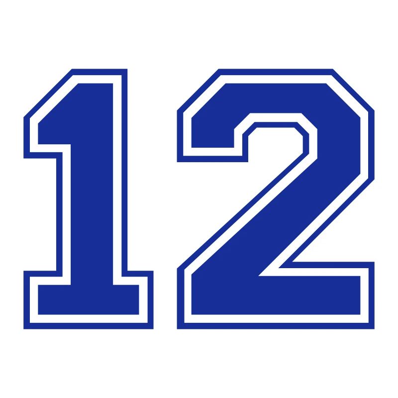 12 - Nummer - Zahl