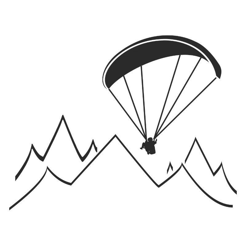 paragliding mountain Geschenk