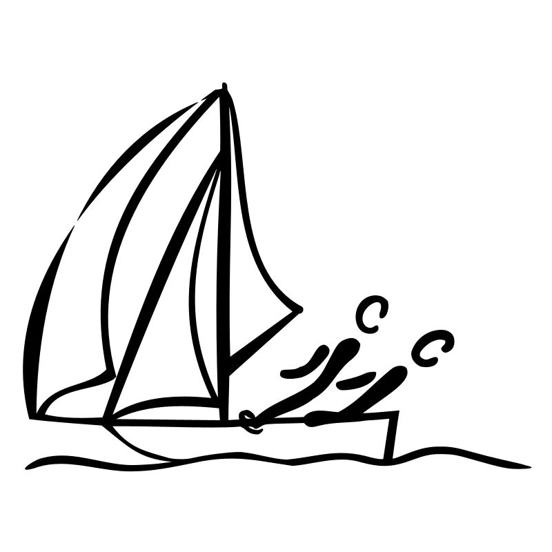 Sailing dinghy