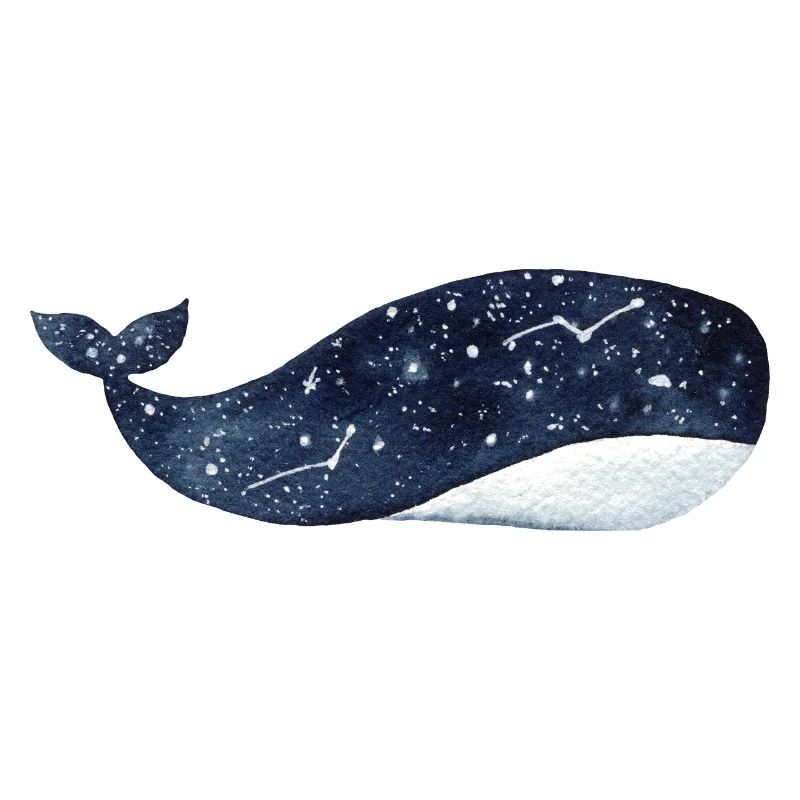 Galaxy Star Whale