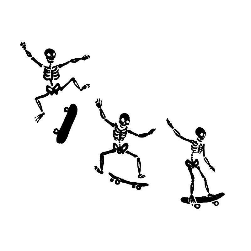 SKELETONS PATINEURS