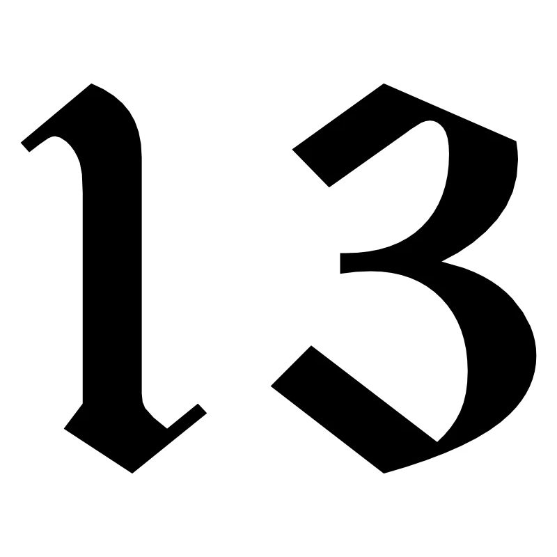 13