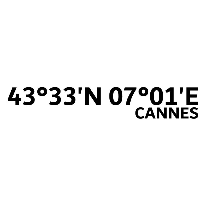 Cannes Coordinates