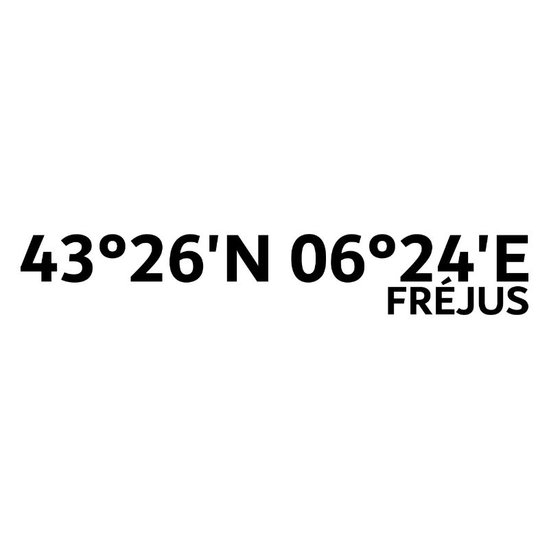 Coordonnées de Fréjus
