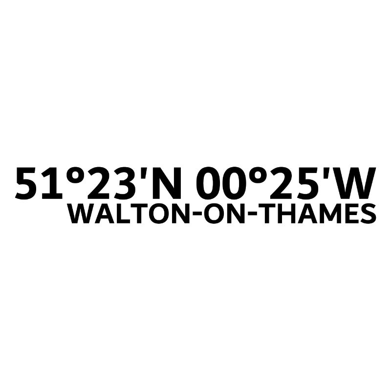Coordonnées de Walton-on-Thames