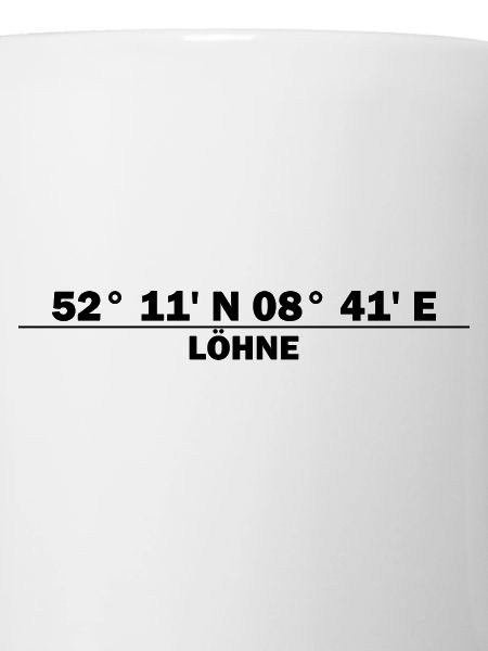 Löhne Koordinaten