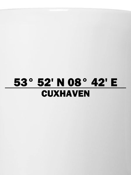 Coordonnées de Cuxhaven