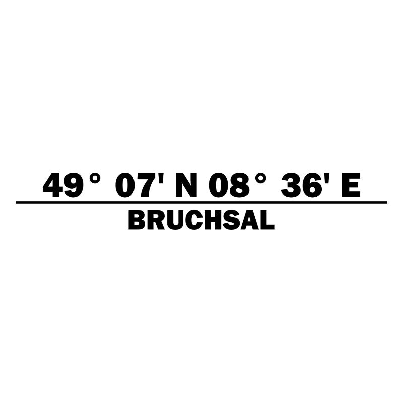 Coordonnées de Bruchsal