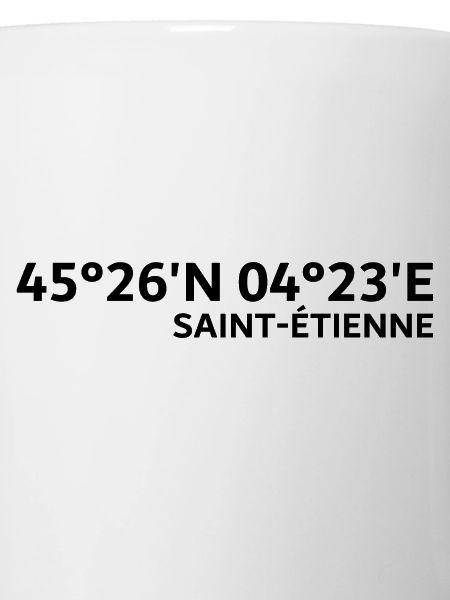 Saint-Étienne Coordinates