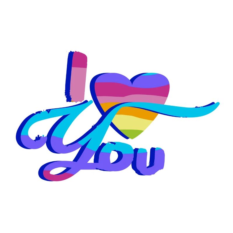 Je t’aime - Arc-en-ciel