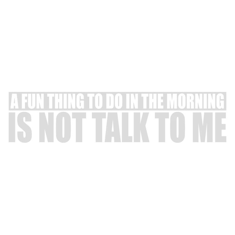 not talk to me
