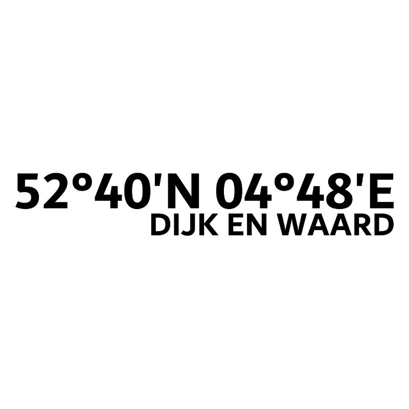 Dijk en Waard coordinates