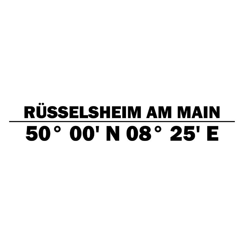 Coordonnées de Rüsselsheim am Main