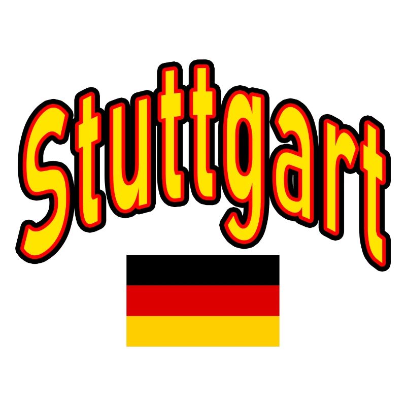 Stuttgart Germany flag