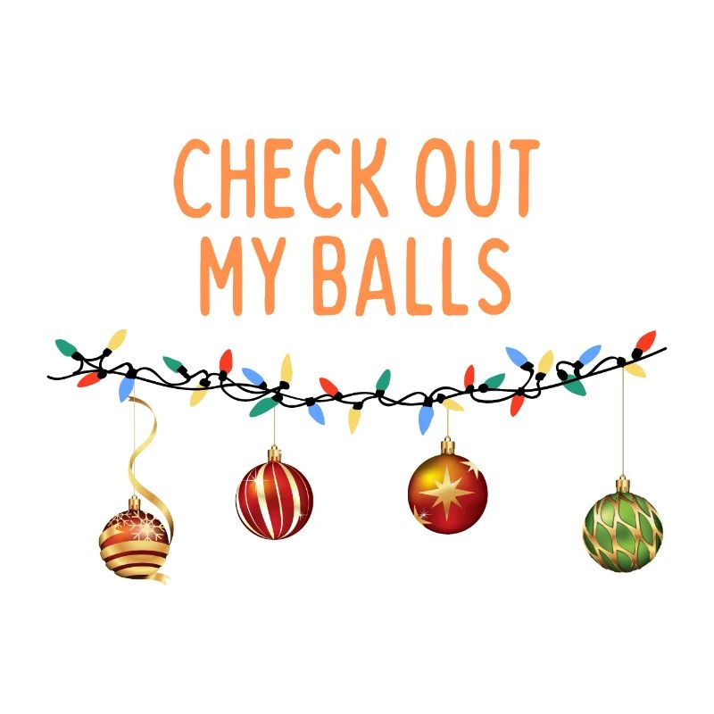 Schauen Sie sich meine Weihnachtskugeln Ornament an