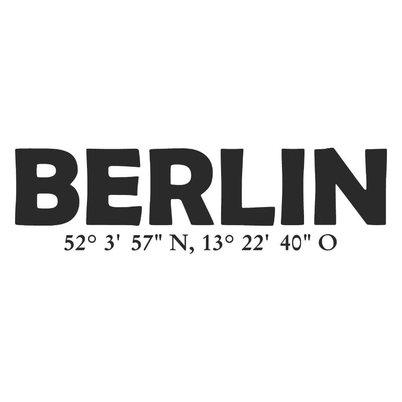 Berlin coordinates - Latitude - Longitude