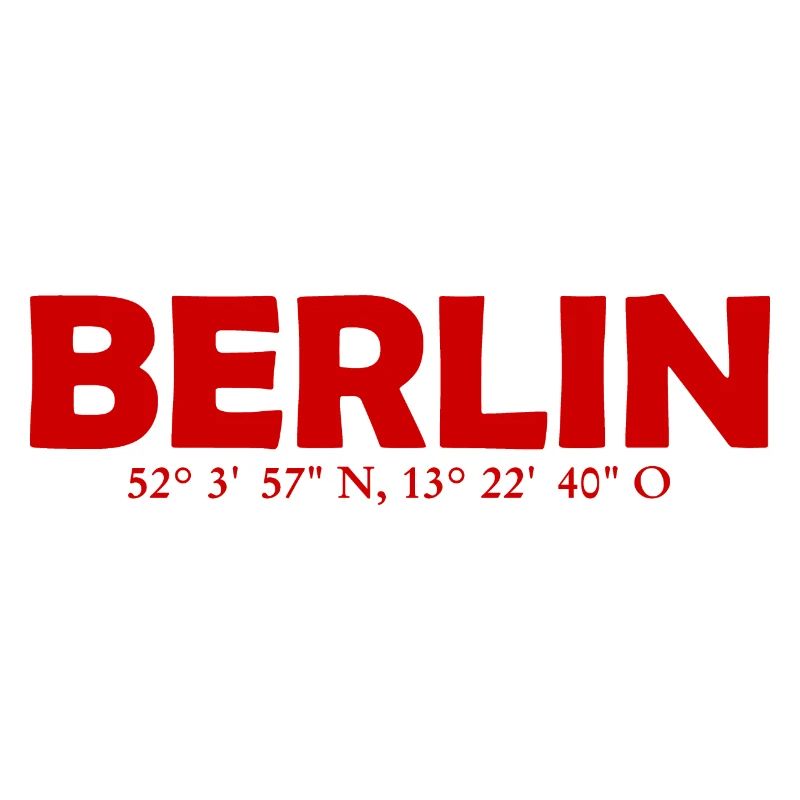 Berlin coordinates - Latitude - Longitude