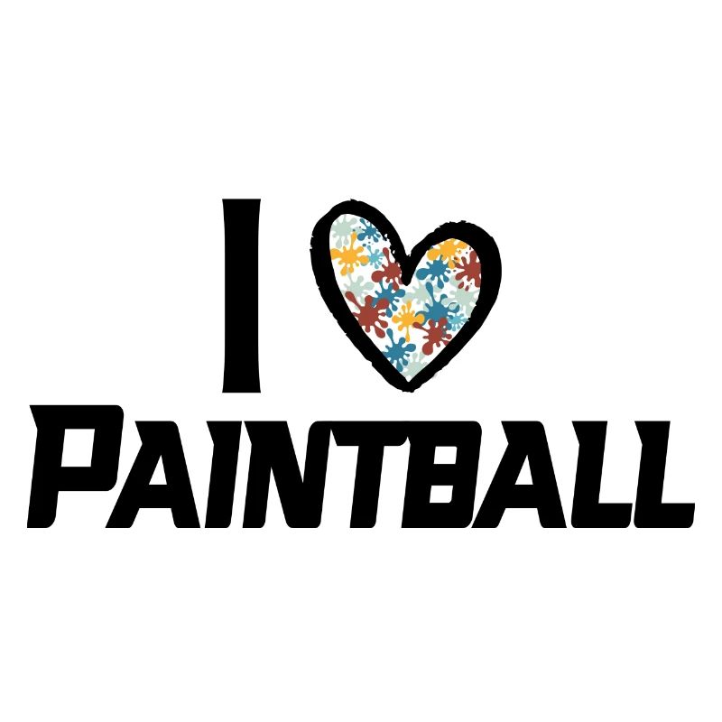 iLove Paintball (Black)