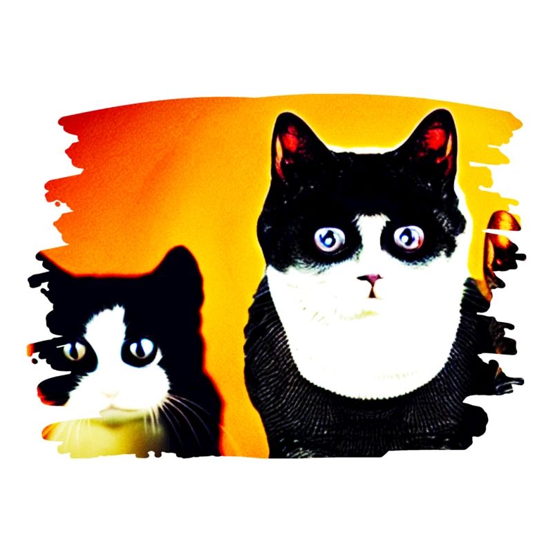 Paire de chats