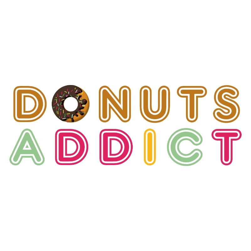 Donuts süchtig choco