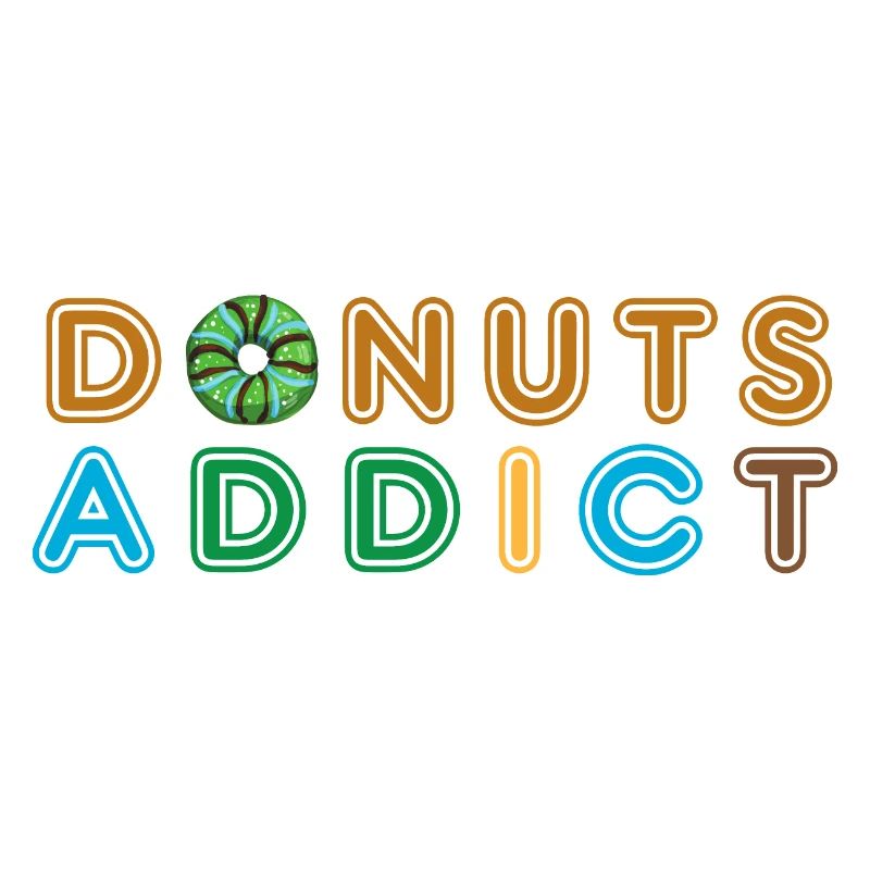 Donuts addict green choco