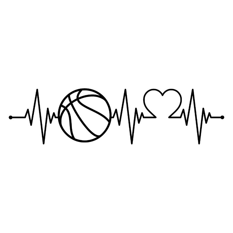 Rythme cardiaque de basket-ball