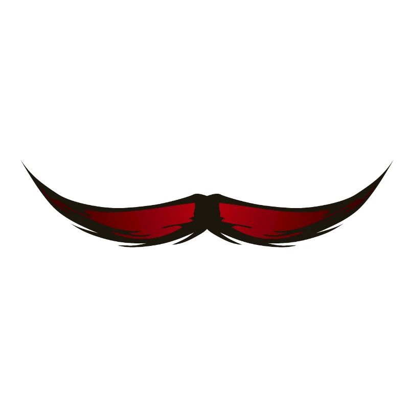 Mustache Mustache Hipster 610 B