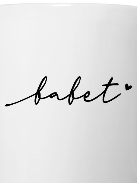 Babet Cursive Name