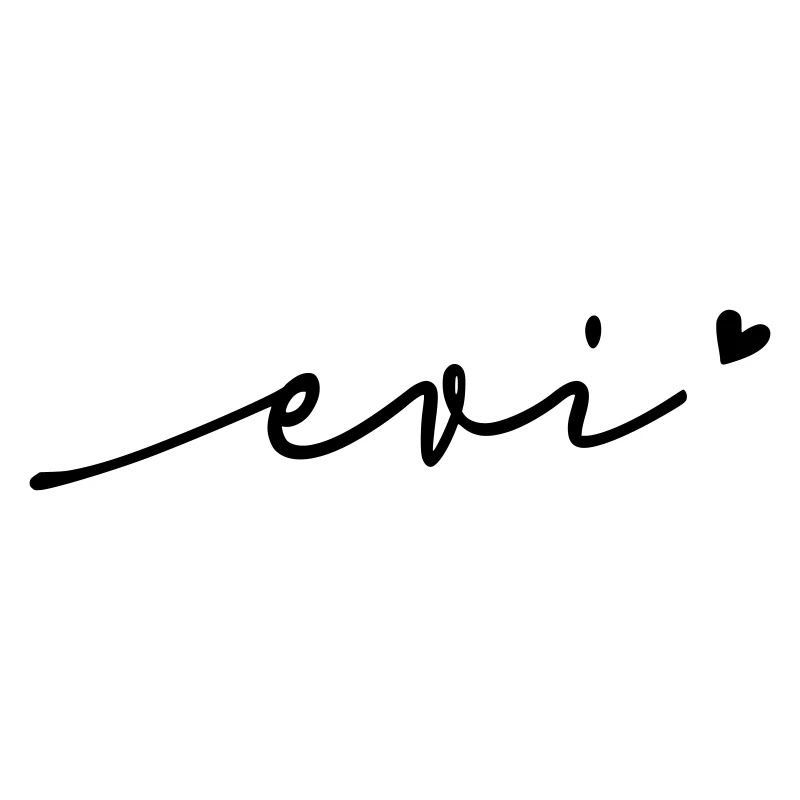 Nom cursif evi