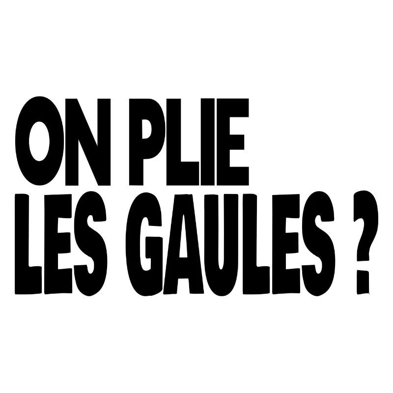 on plie les gaules ?