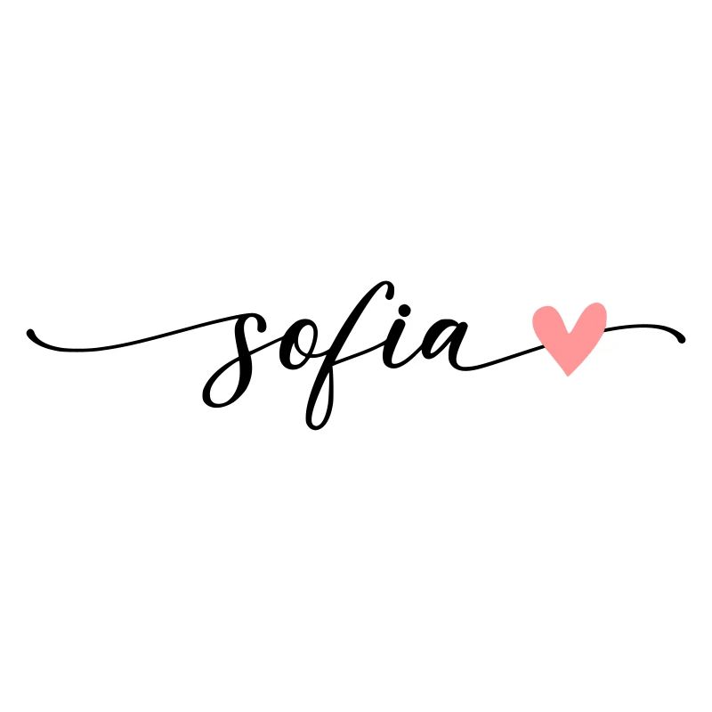 Sofia Name Calligraphy Font