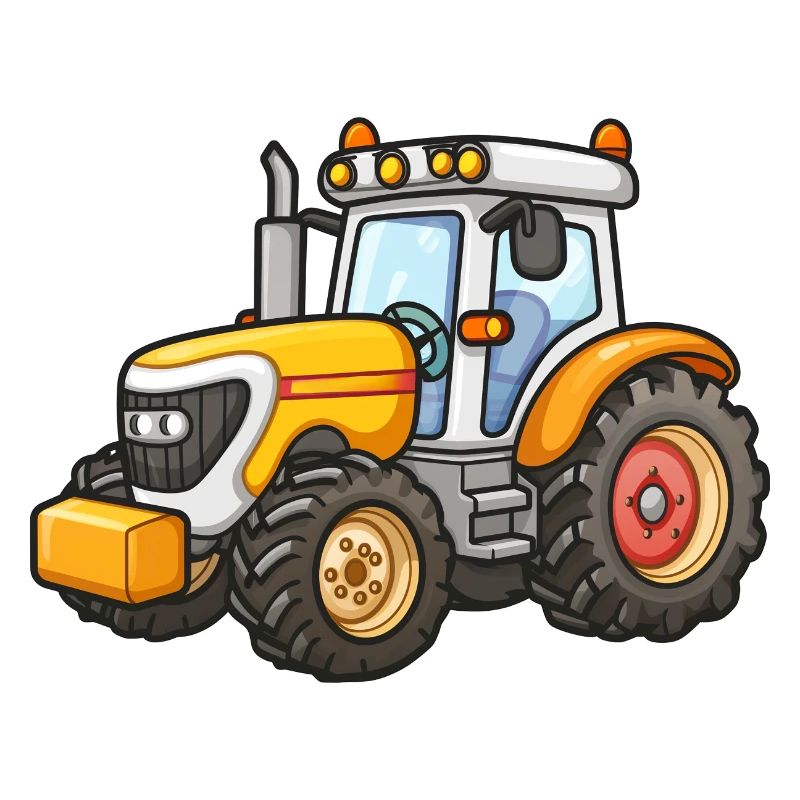 Niedlicher Traktor