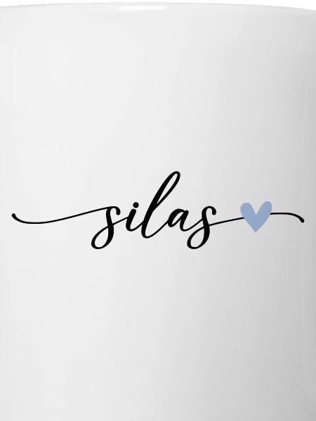 Silas Name Calligraphy Font