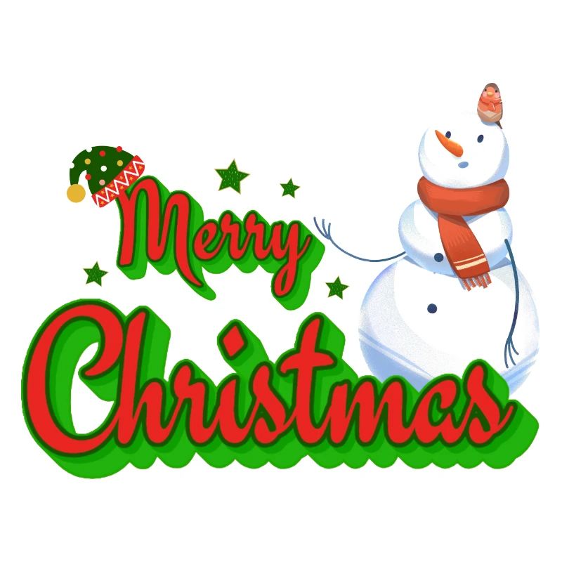 Merry Christmas Snowman