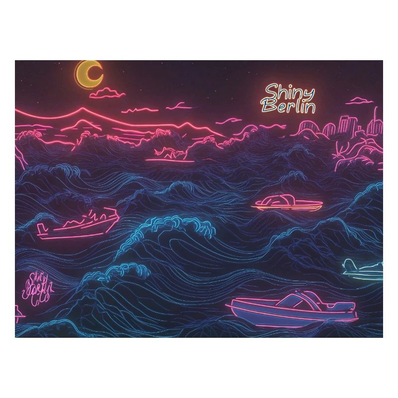 Neon waves