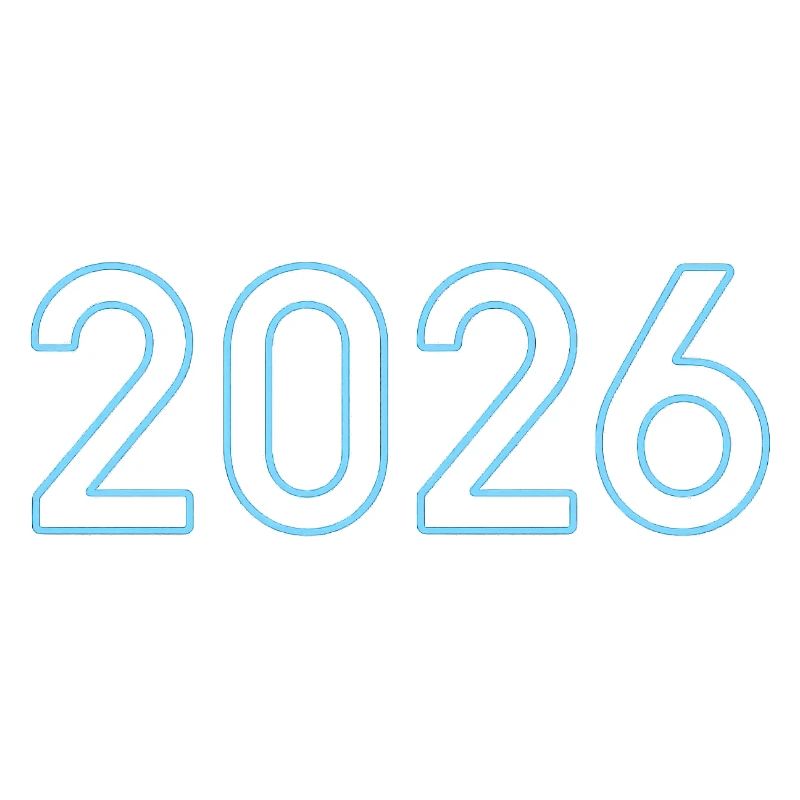 Année abstraite Impression 2026