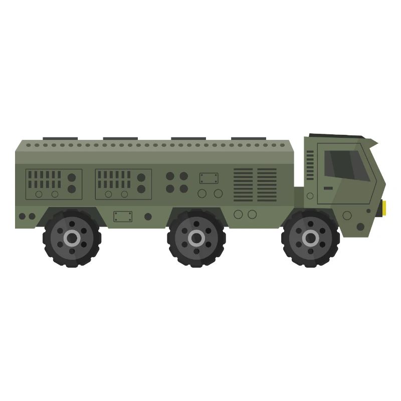 Militaire vrachtwagen