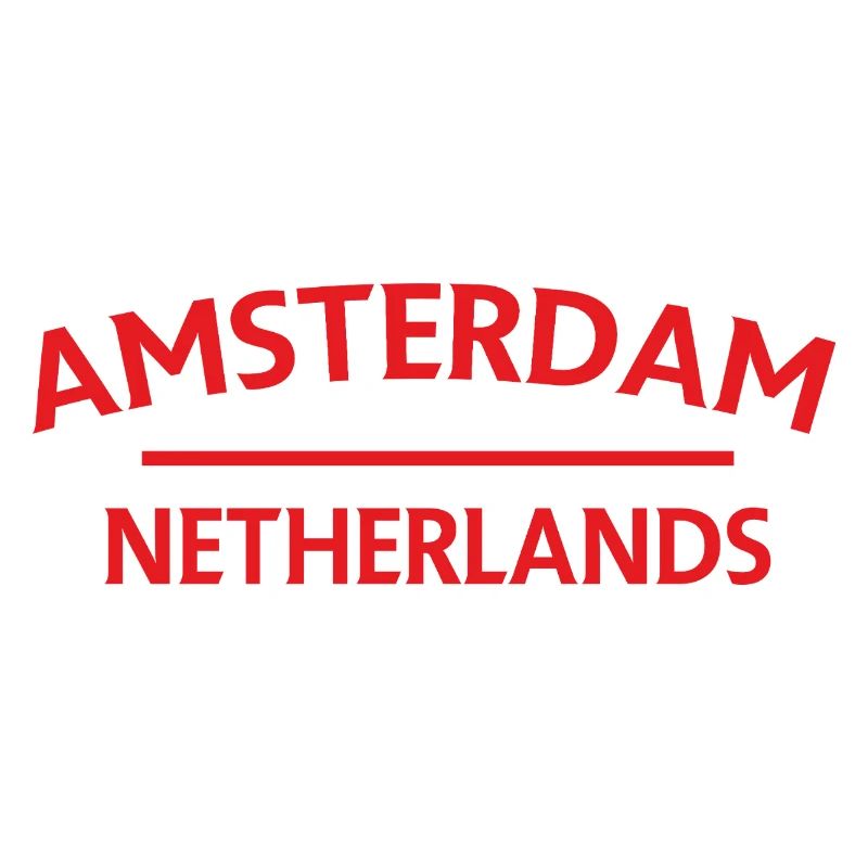 Amsterdam – Niederländisches Textdesign