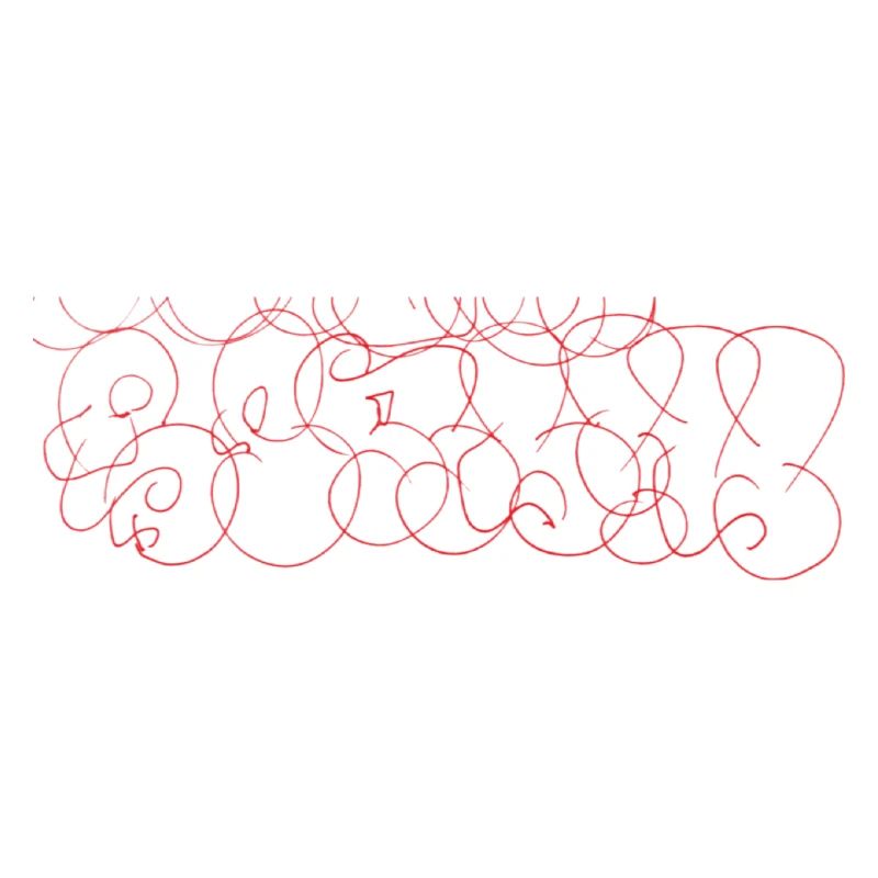 Abstrakte Scribble-Art Berlin Souvenir