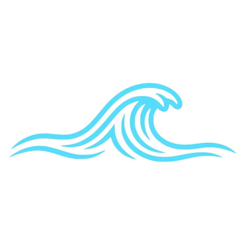 Wave Water Ocean Line
