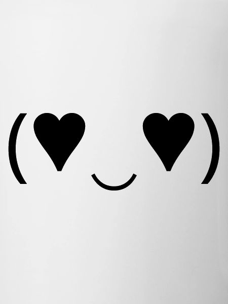 Amorous Emote (♥‿♥) Heart Eyes Kaomoji