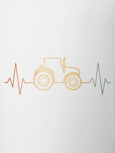 Retro Traktor Herzschlag