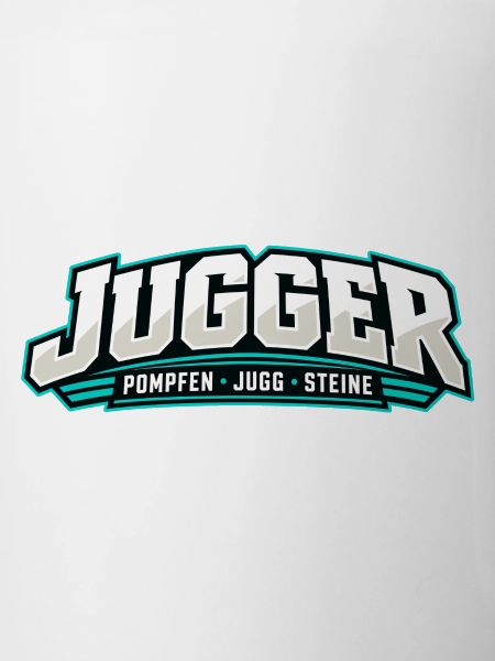 Jugger Logo Retro Neon Stil