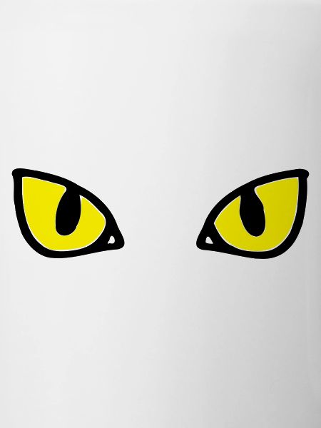 cat's eyes two colours
