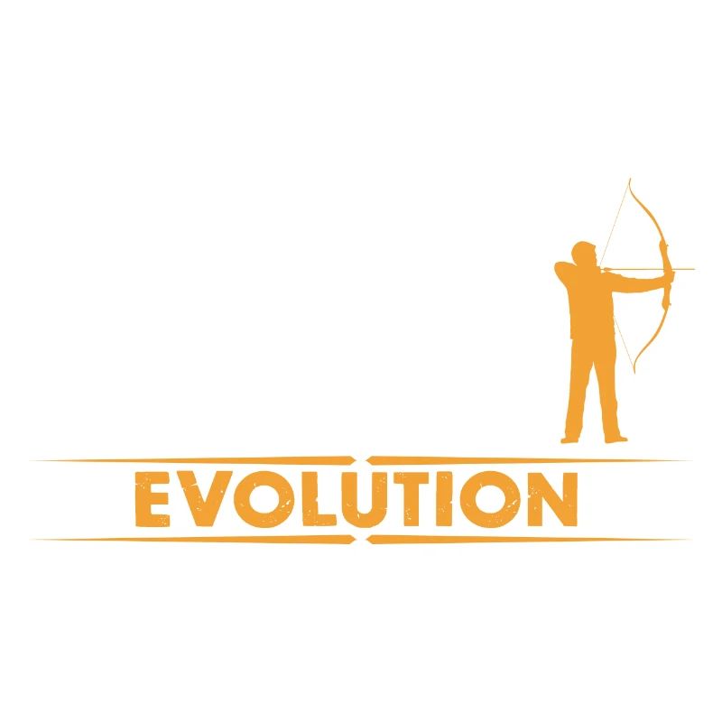 Bogenschiessen Evolution - orange/weiss