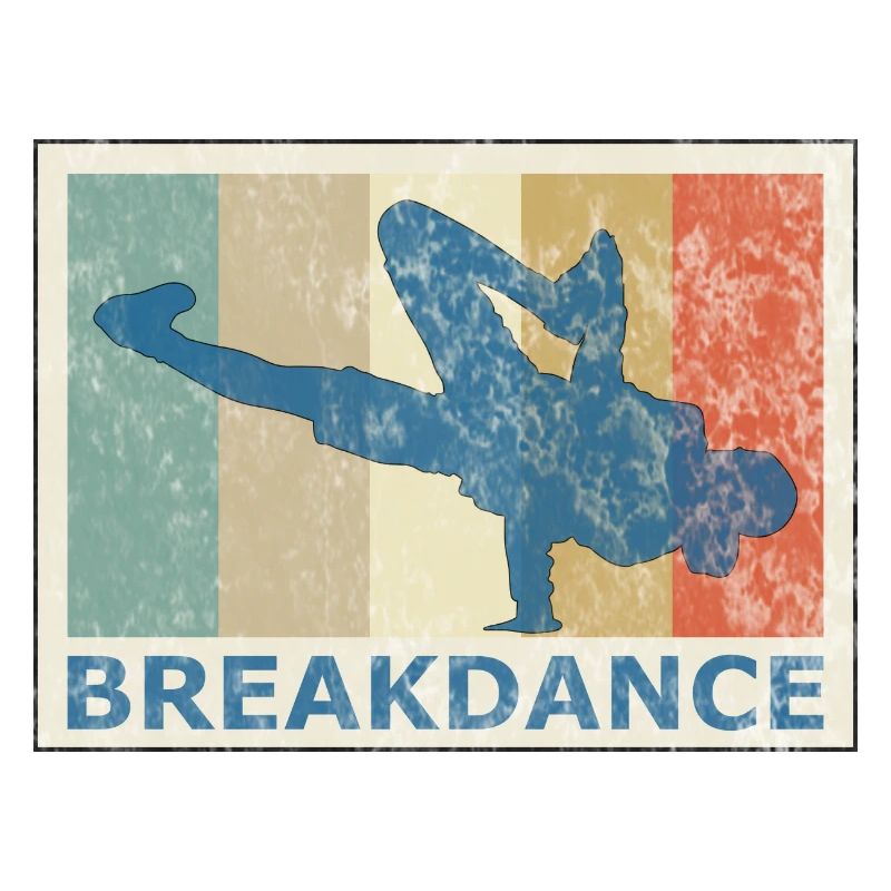 Breakdance style rétro breakdance hip hop