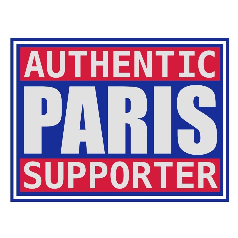Authentic Paris supporter