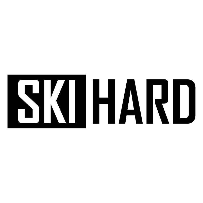 ski hard